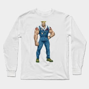 Guile - Street Fighter 6 Long Sleeve T-Shirt